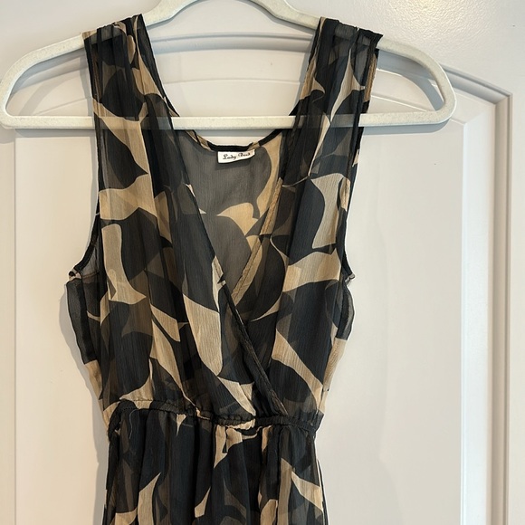 Sheer Lady Bird dress high-low no slip included size small - Picture 2 of 4